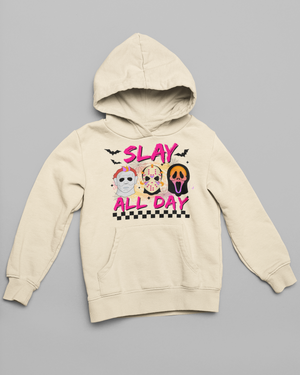 SLAY ALL DAY SOFT STYLE HOODIE - Hike Beast Store