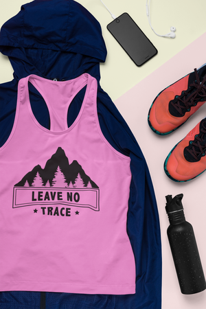 LEAVE NO TRACE RACERBACK TANK - Hike Beast Store