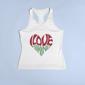 LOVE HIKING RACERBACK TANK