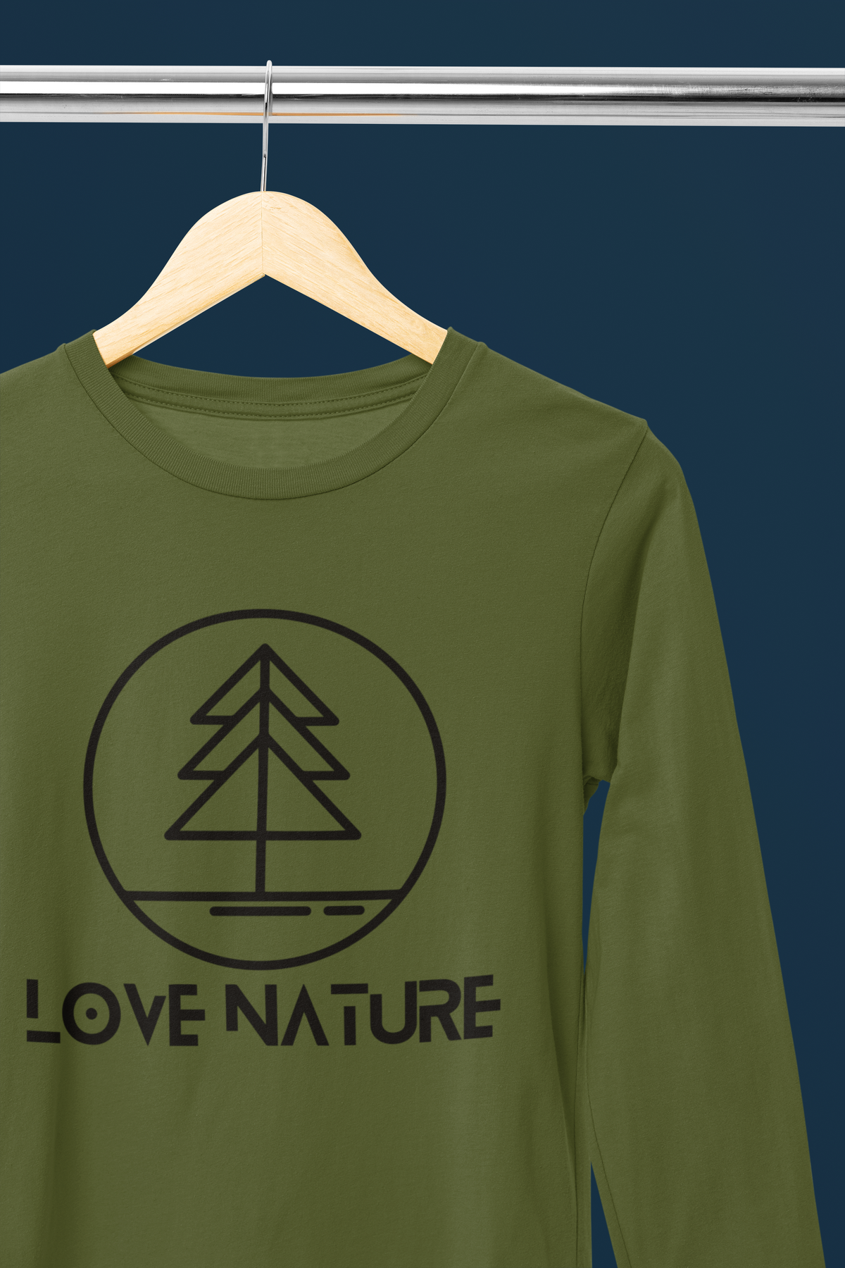 LOVE NATURE LONG SLEEVE TEE - Hike Beast Store