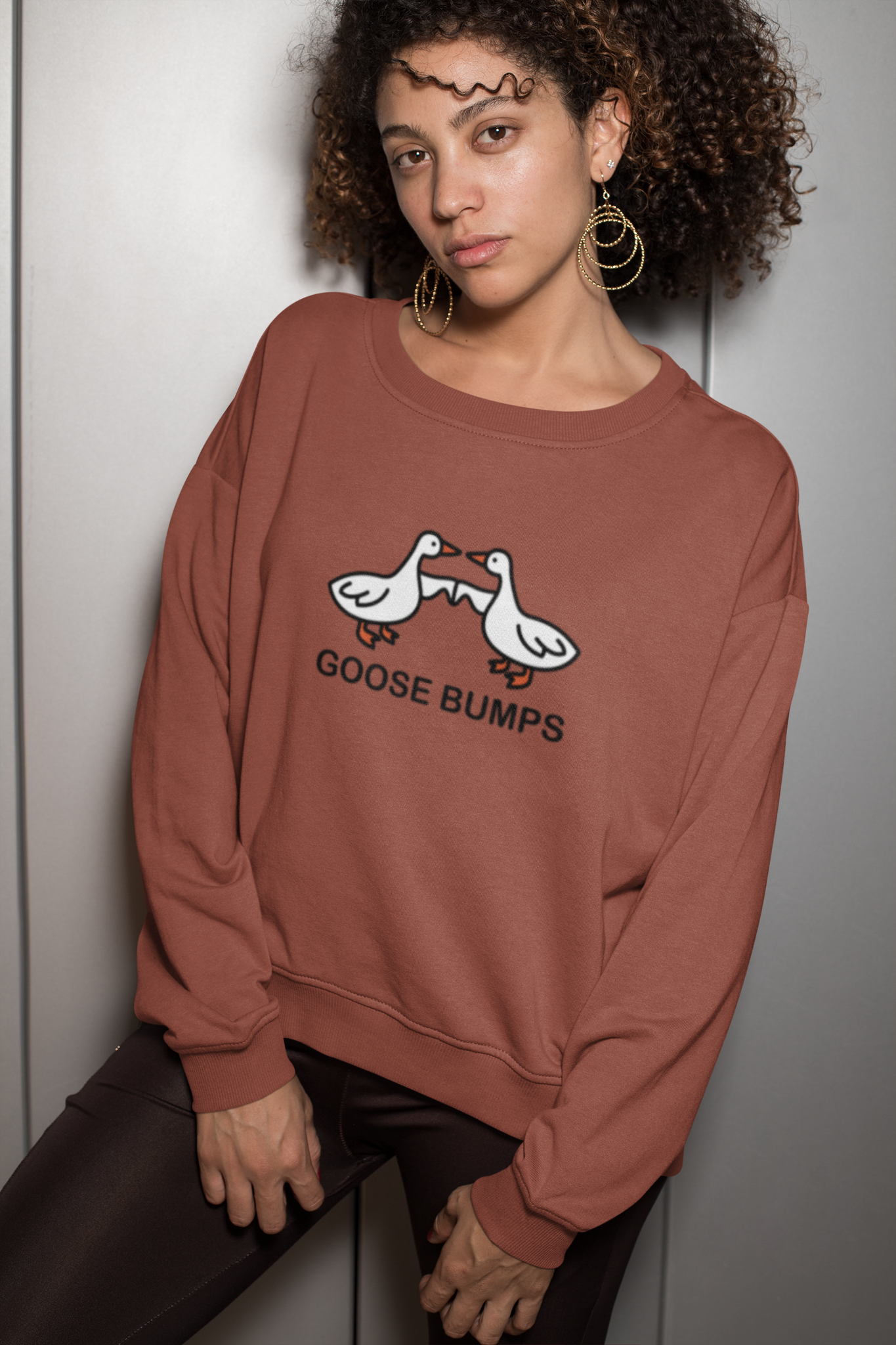 GOOSEBUMPS CREWNECK SWEATSHIRT - Hike Beast Store