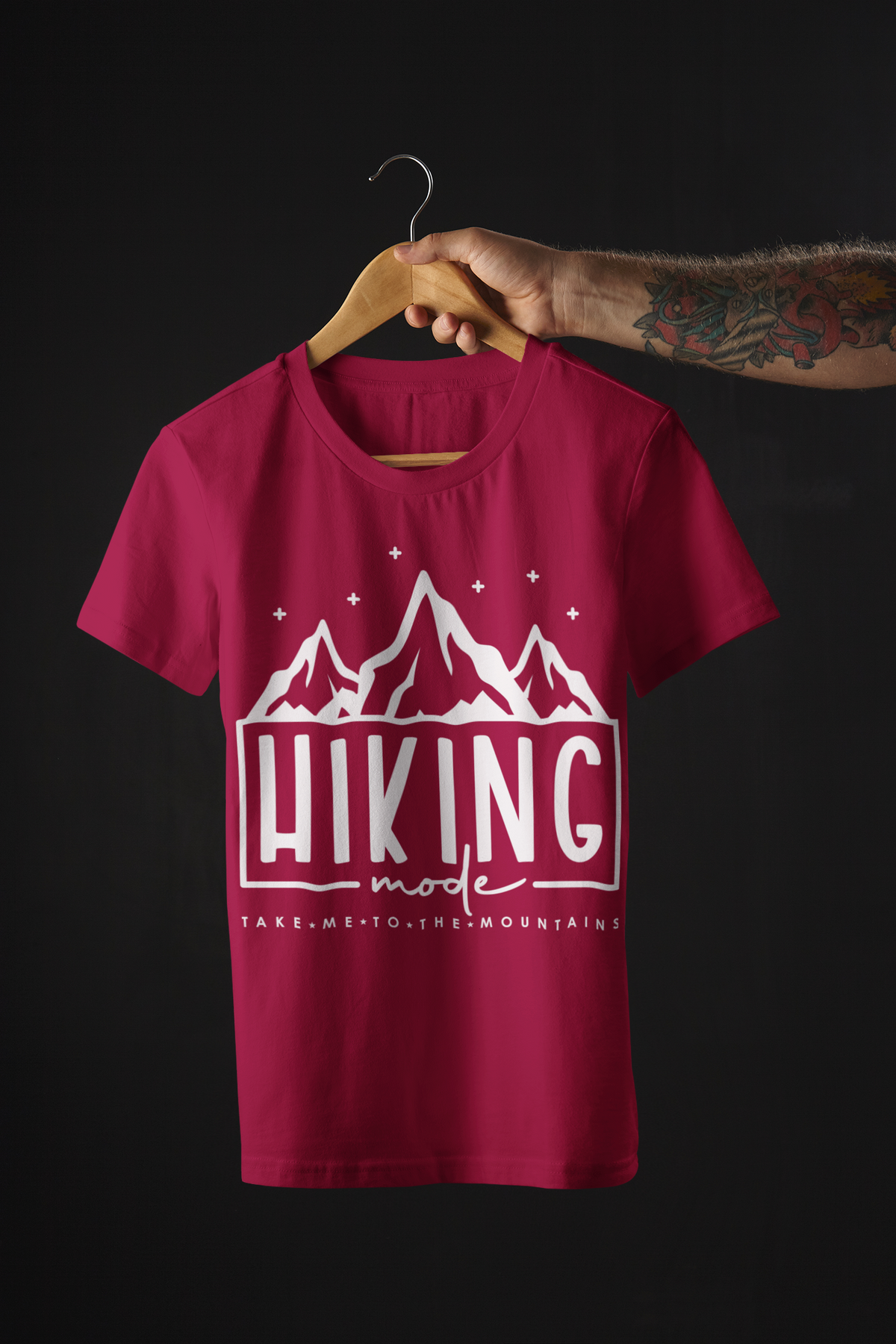 HIKING MODE TEE - Hike Beast Store