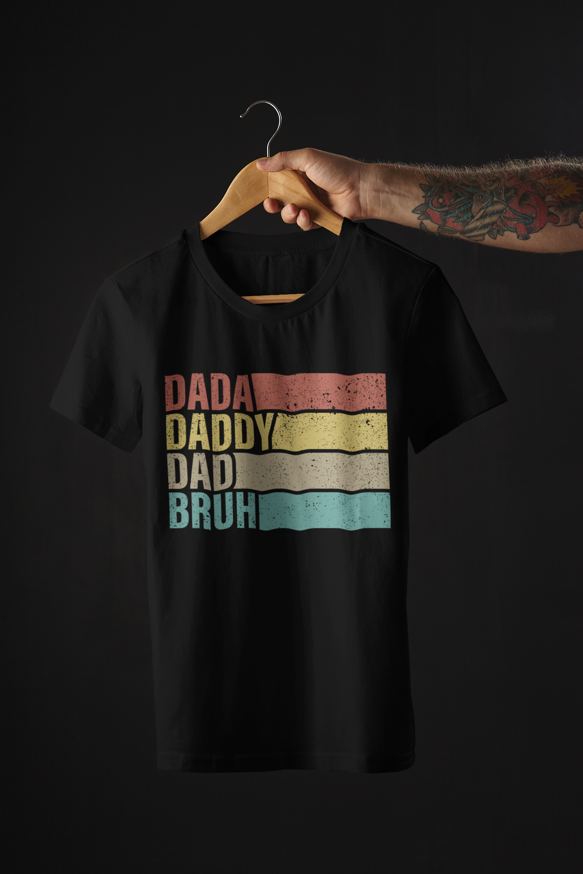 DAD NAMES TEE - Hike Beast Store