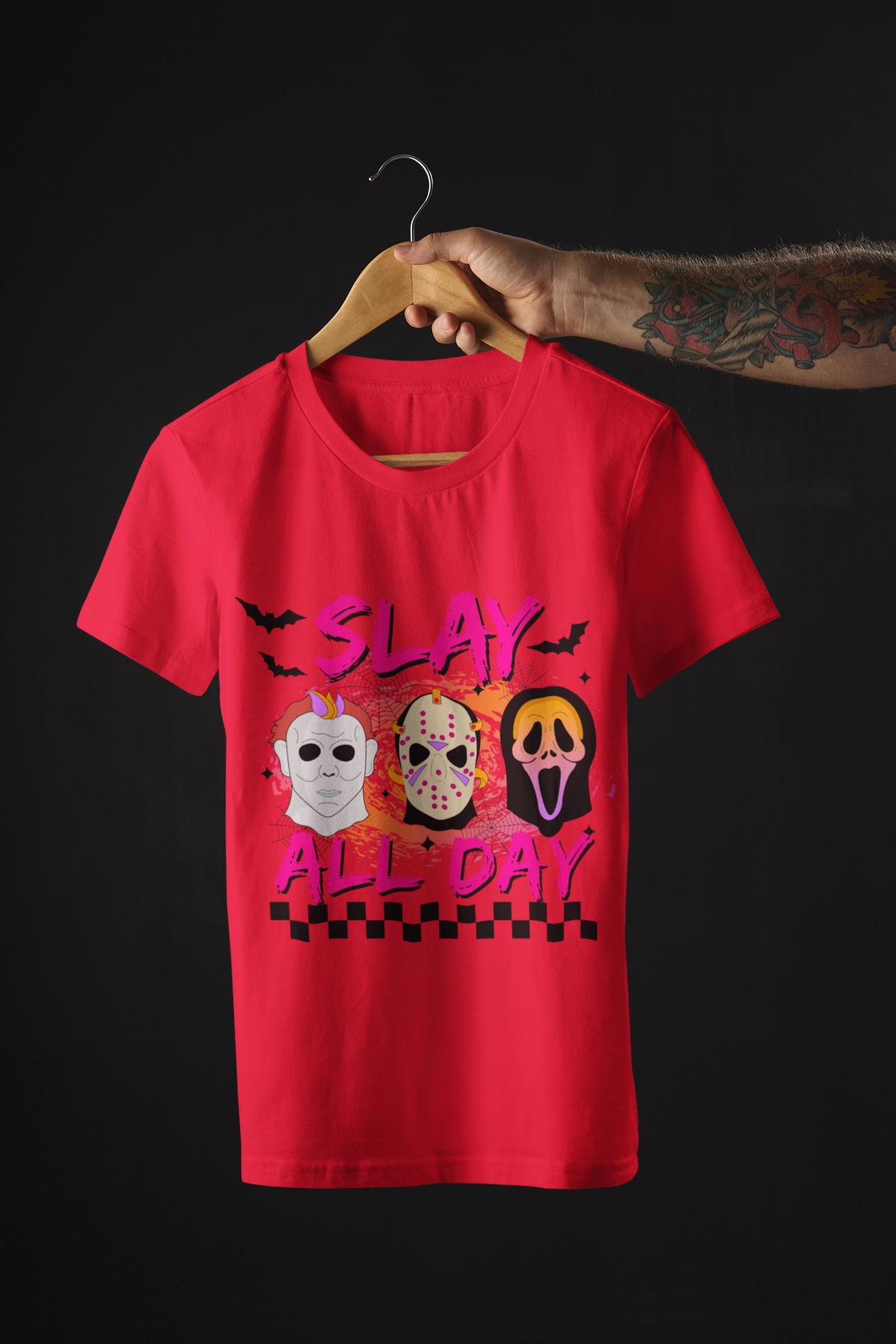 SLAY ALL DAY TEE - Hike Beast Store