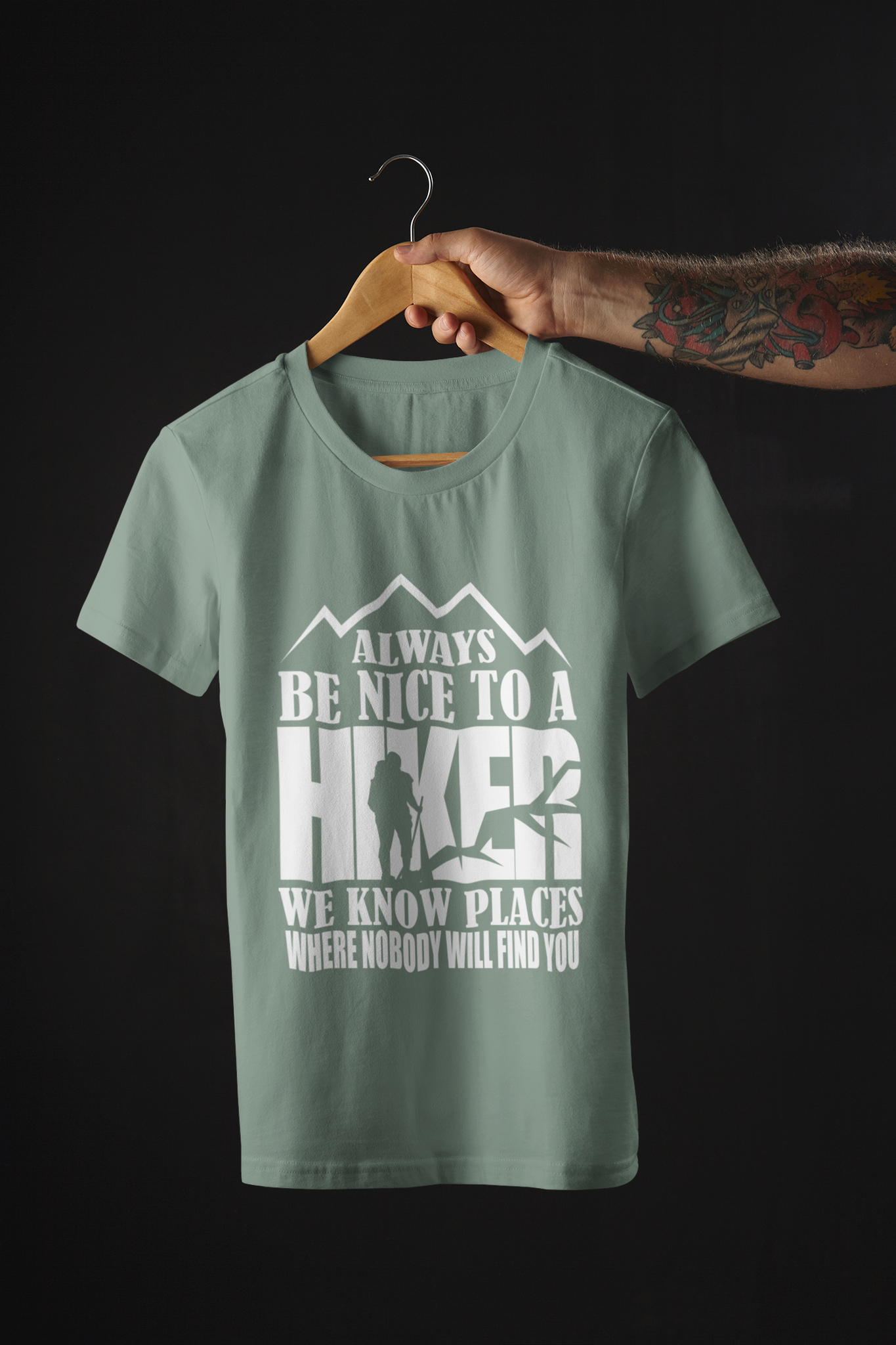 BE NICE TO A HIKER TEE