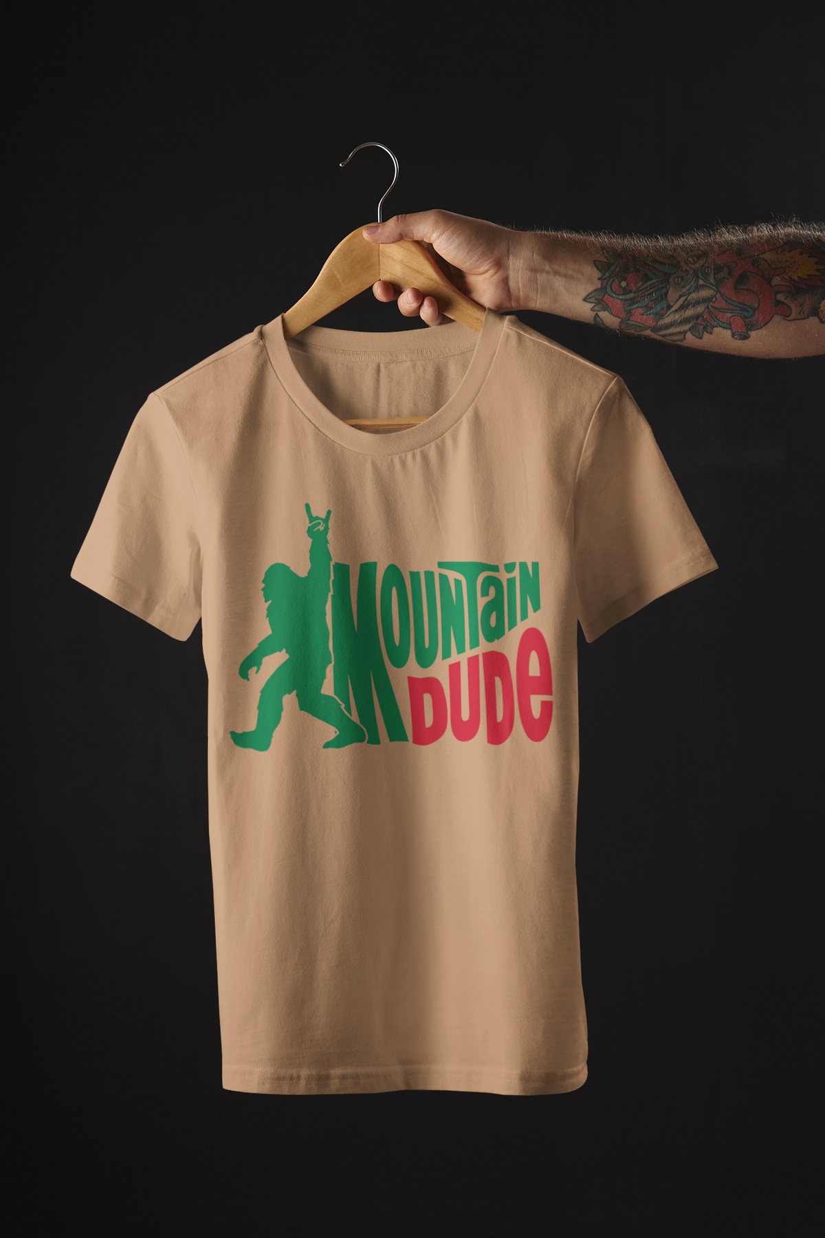 MOUNTAIN DUDE TEE - Hike Beast Store