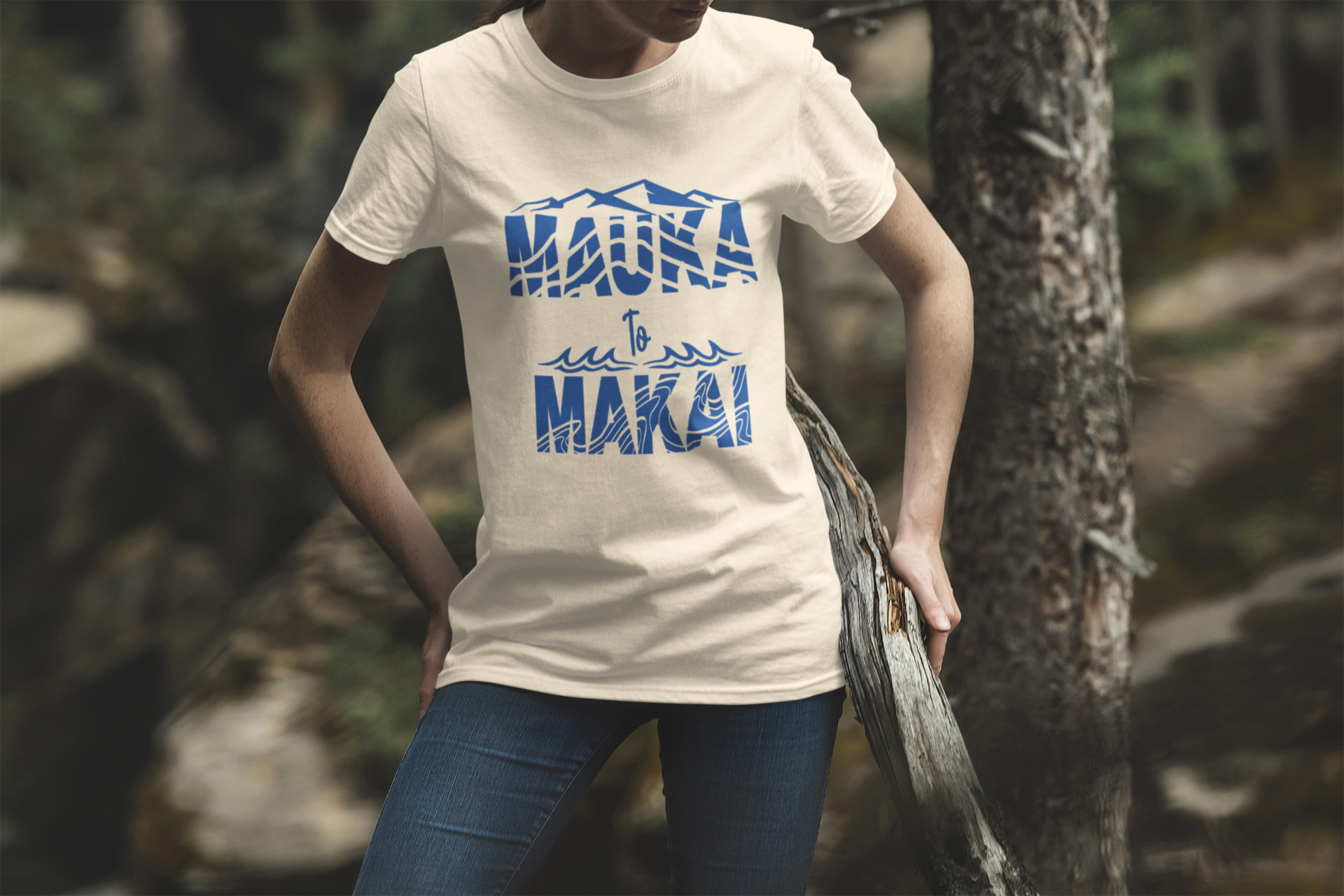 MAUKA TO MAKAI TEE - Hike Beast Store