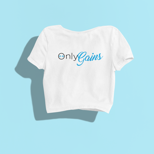 ONLY GAINS CROP TOP - Hike Beast Store