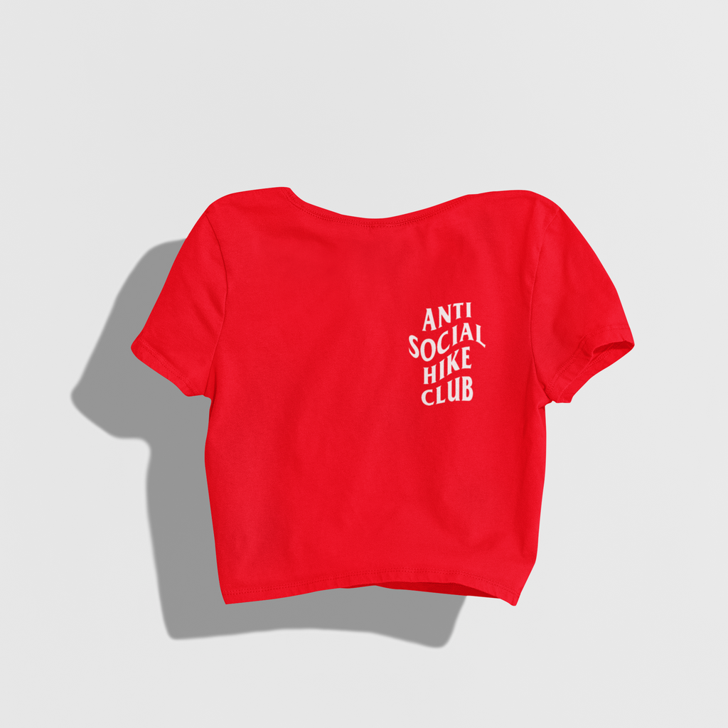 ANTI SOCIAL HIKE CLUB CROP TOP