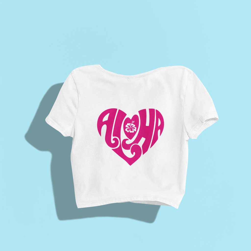 ALOHA LOVE CROP TOP