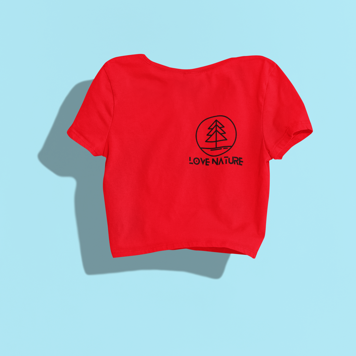 LOVE NATURE CROP TOP - Hike Beast Store