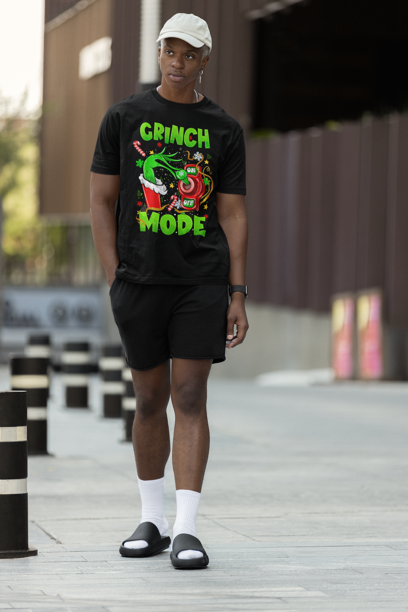 GRINCH MODE TEE - Hike Beast Store