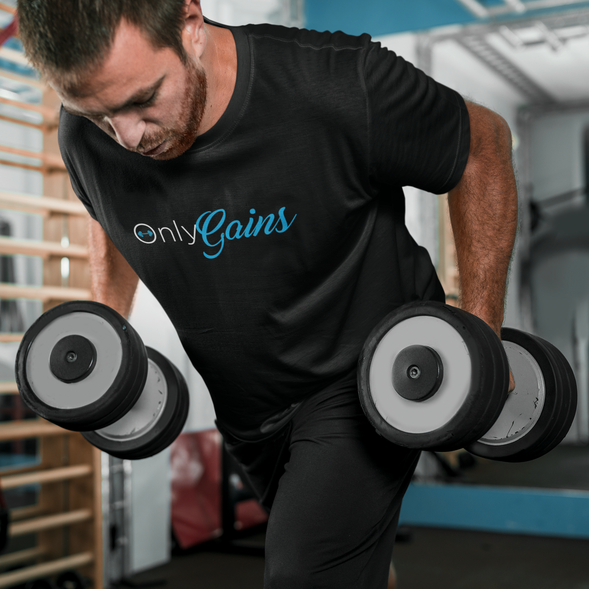 ONLY GAINS TEE - Hike Beast Store