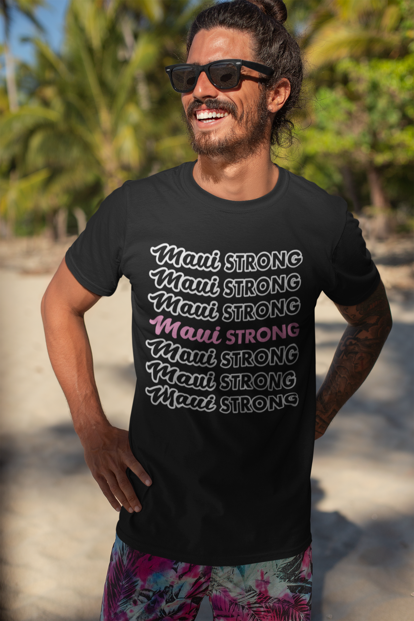 MAUI STRONG TEE - Hike Beast Store