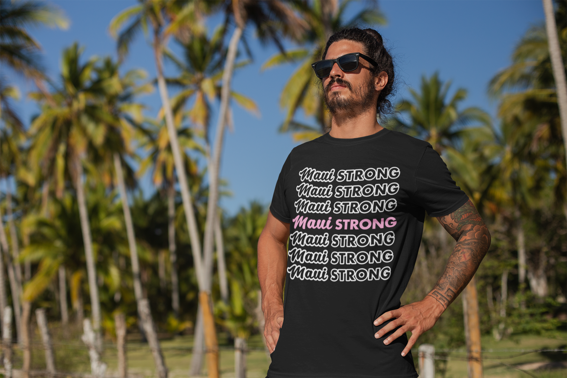 MAUI STRONG TEE - Hike Beast Store