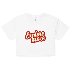 EXPLORE MORE CROP TOP - Hike Beast Store