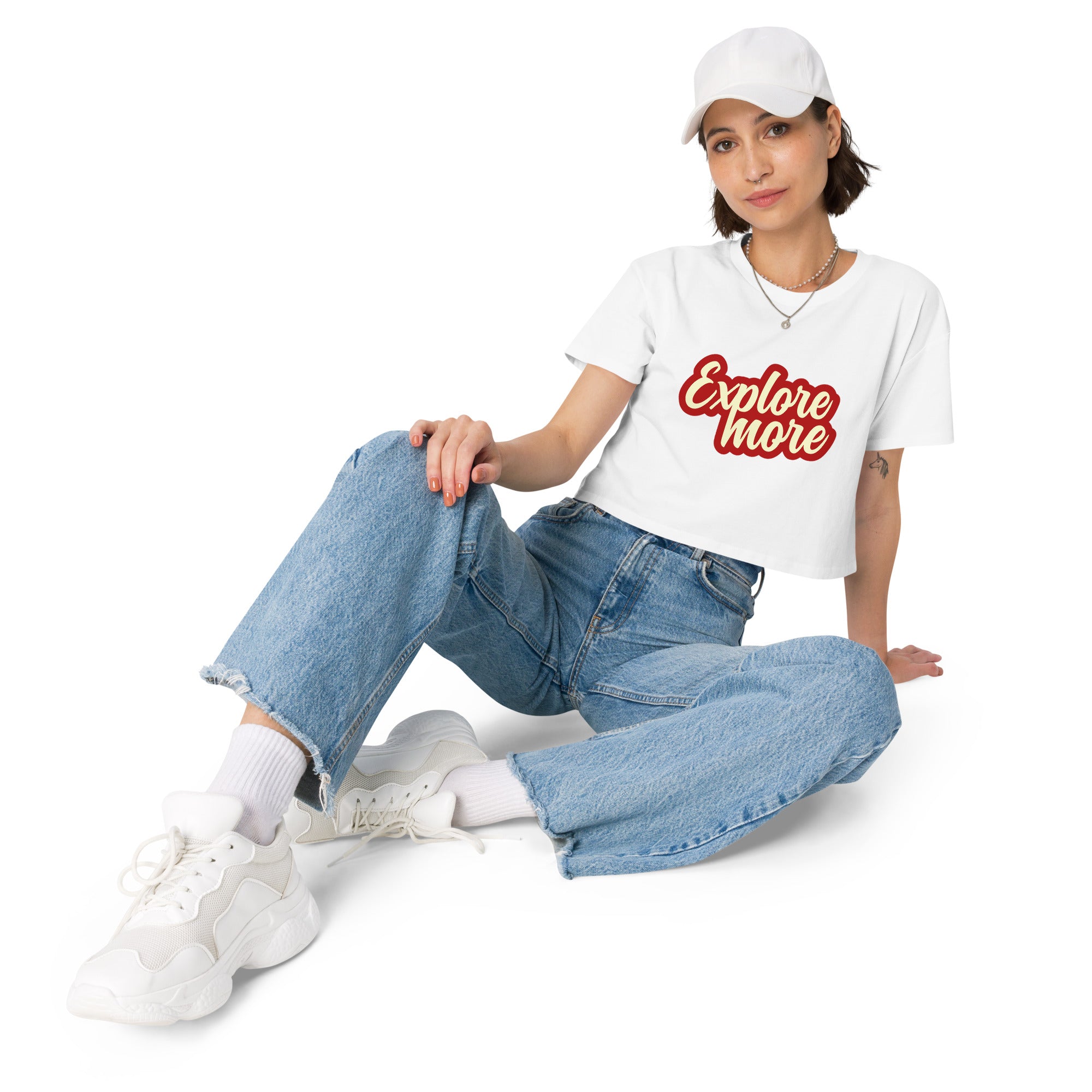 EXPLORE MORE CROP TOP - Hike Beast Store