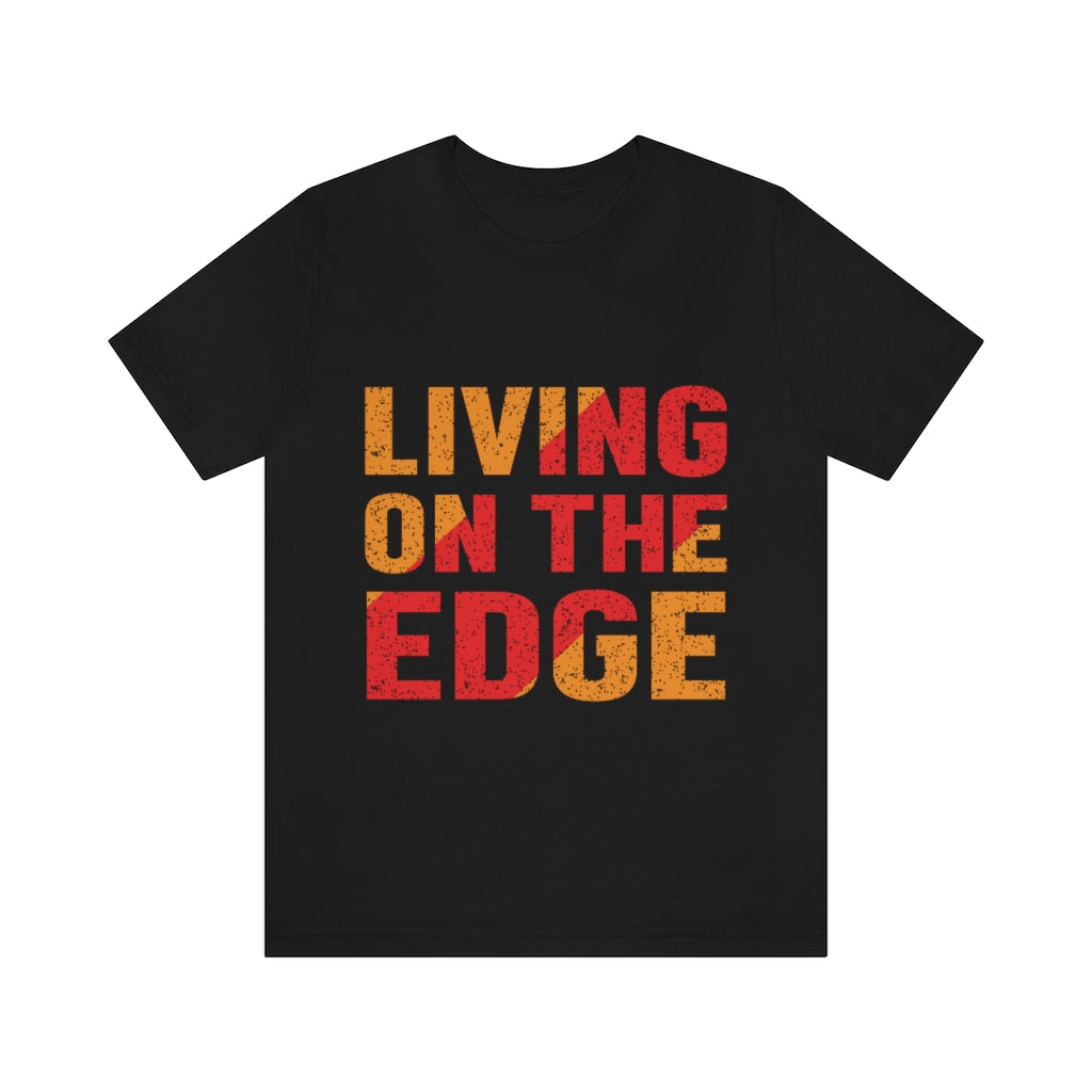 Living On The Edge | PREMIUM Tee - Hike Beast Store