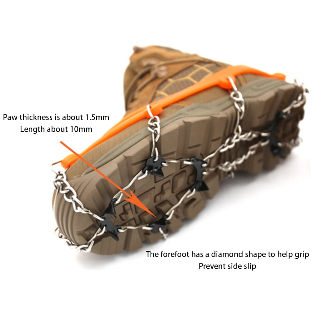 Non-Slip Hiking Micro-Spikes / Crampons - Hike Beast Store