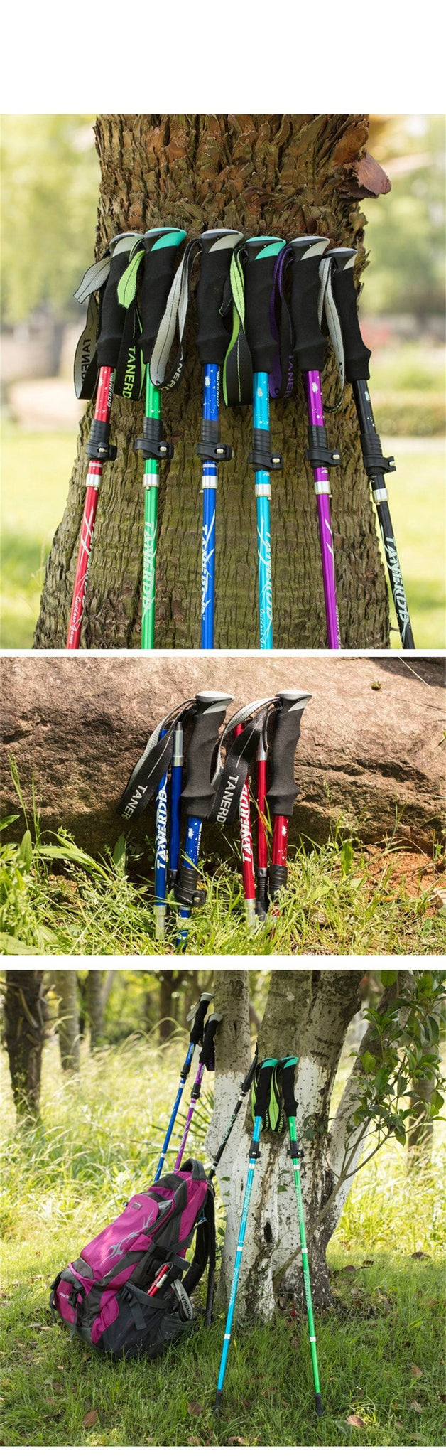 Aluminum Alloy Trekking Poles - Hike Beast Store