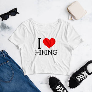 I Love Hiking | Women's Crop Top - Hike Beast Store