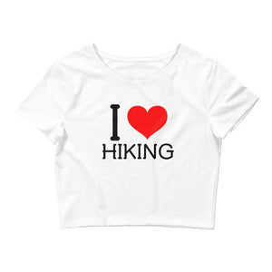 I Love Hiking | Women's Crop Top - Hike Beast Store