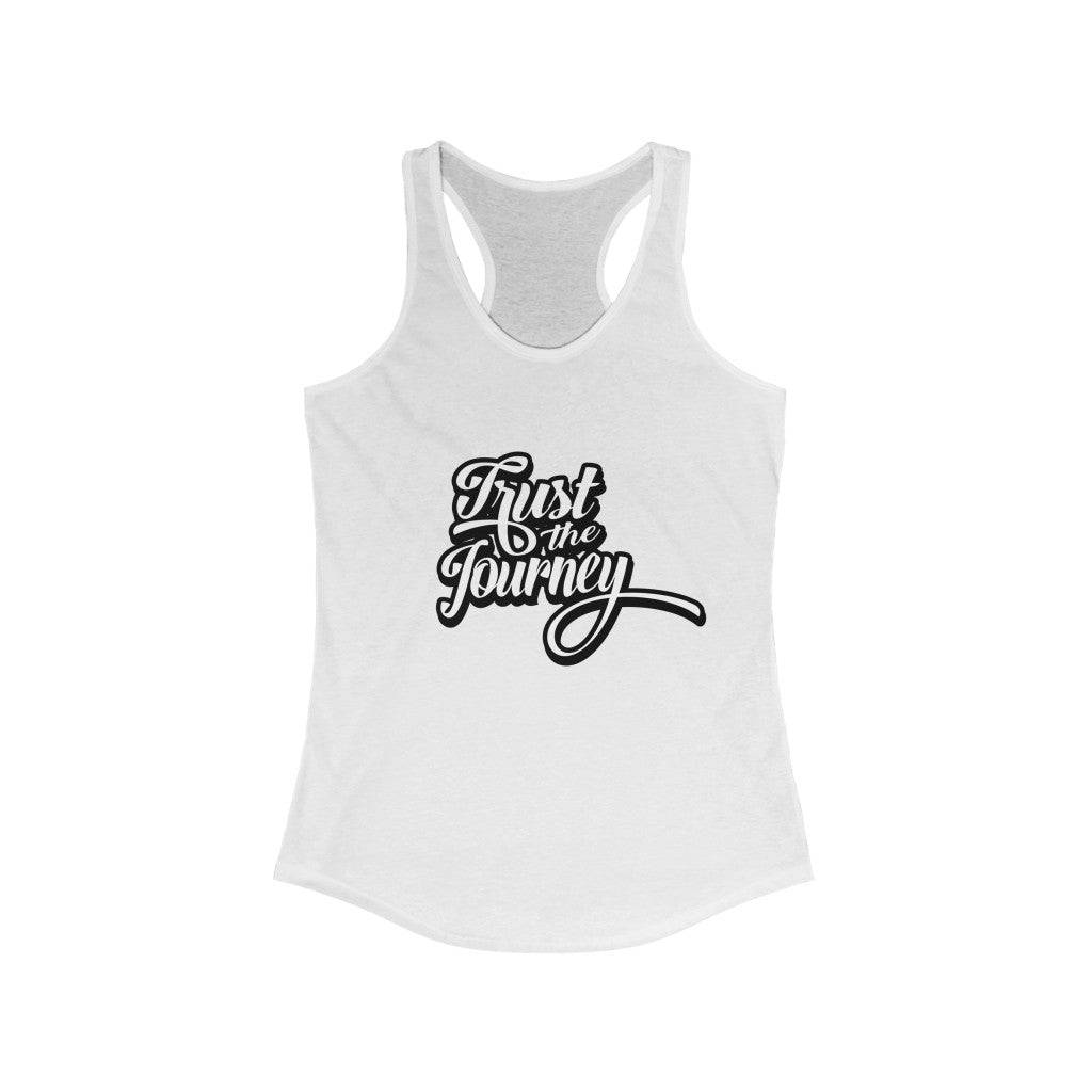 Trust The Journey | Women's Racerback Tank - Hike Beast Store