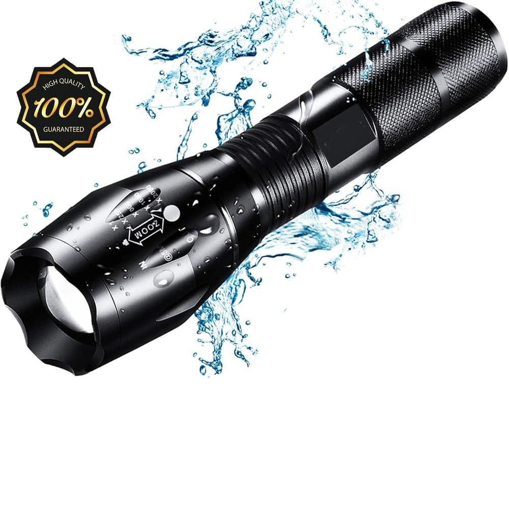 800 Lumens Waterproof LED Flashlight - Hike Beast Store