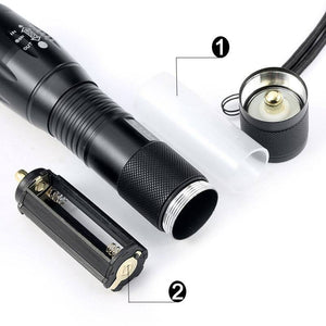 800 Lumens Waterproof LED Flashlight - Hike Beast Store