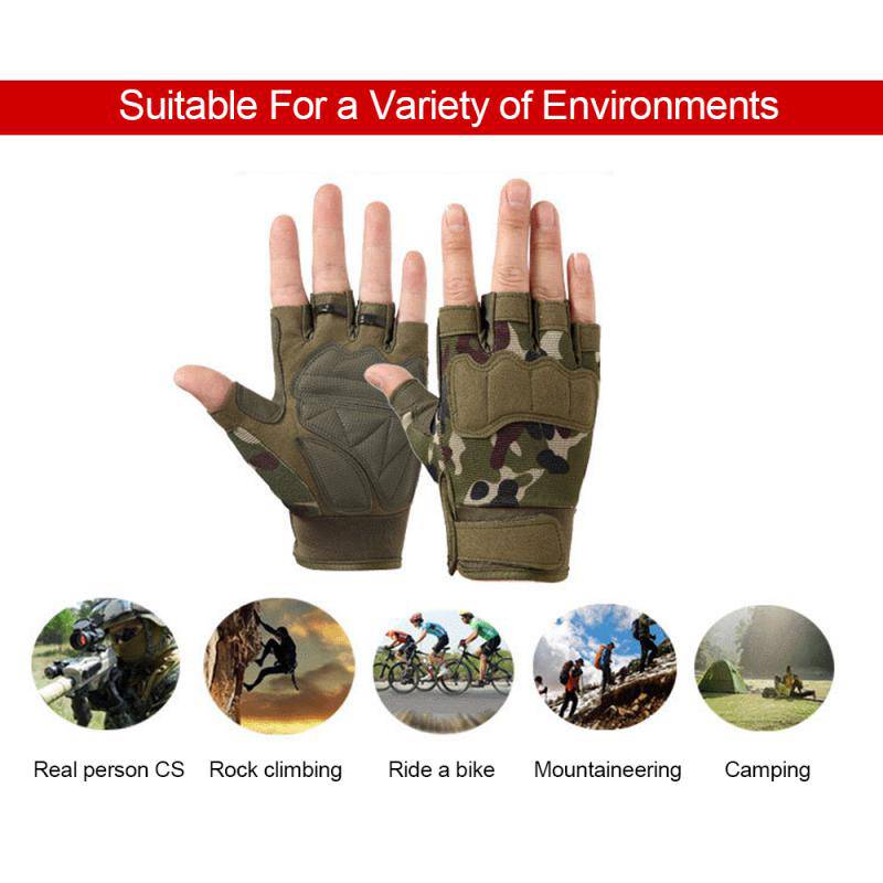 Active Wear Half Finger Gloves - Hike Beast Store
