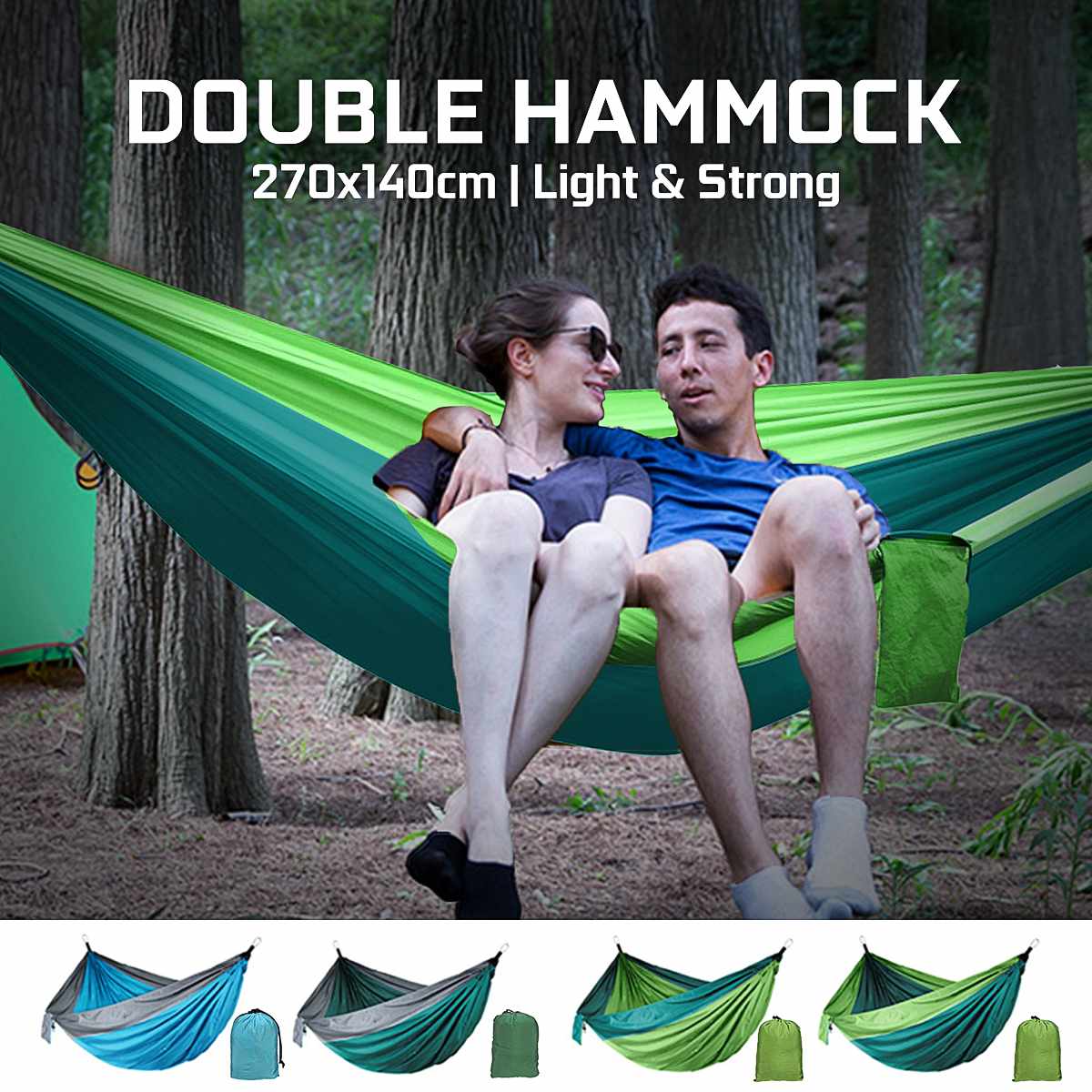 Two-Person Camping Hammock - Hike Beast Store