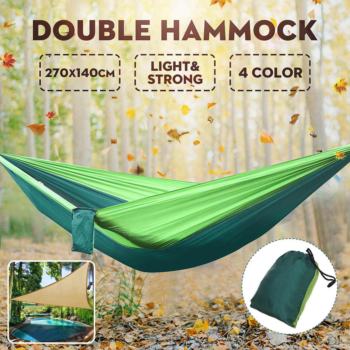 Two-Person Camping Hammock - Hike Beast Store