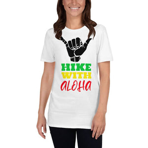 Hike With Aloha | PREMIUM Tee - Hike Beast Store