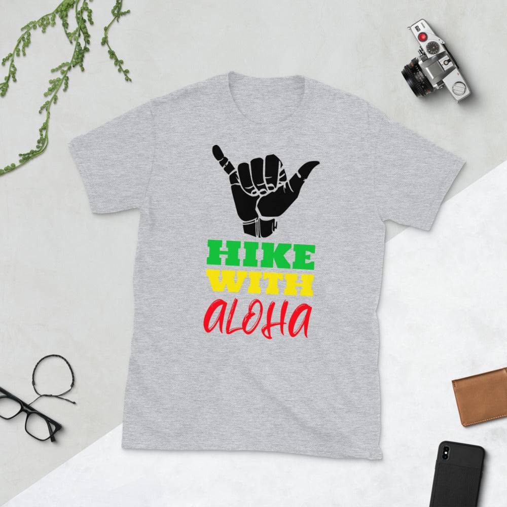 Hike With Aloha | PREMIUM Tee - Hike Beast Store