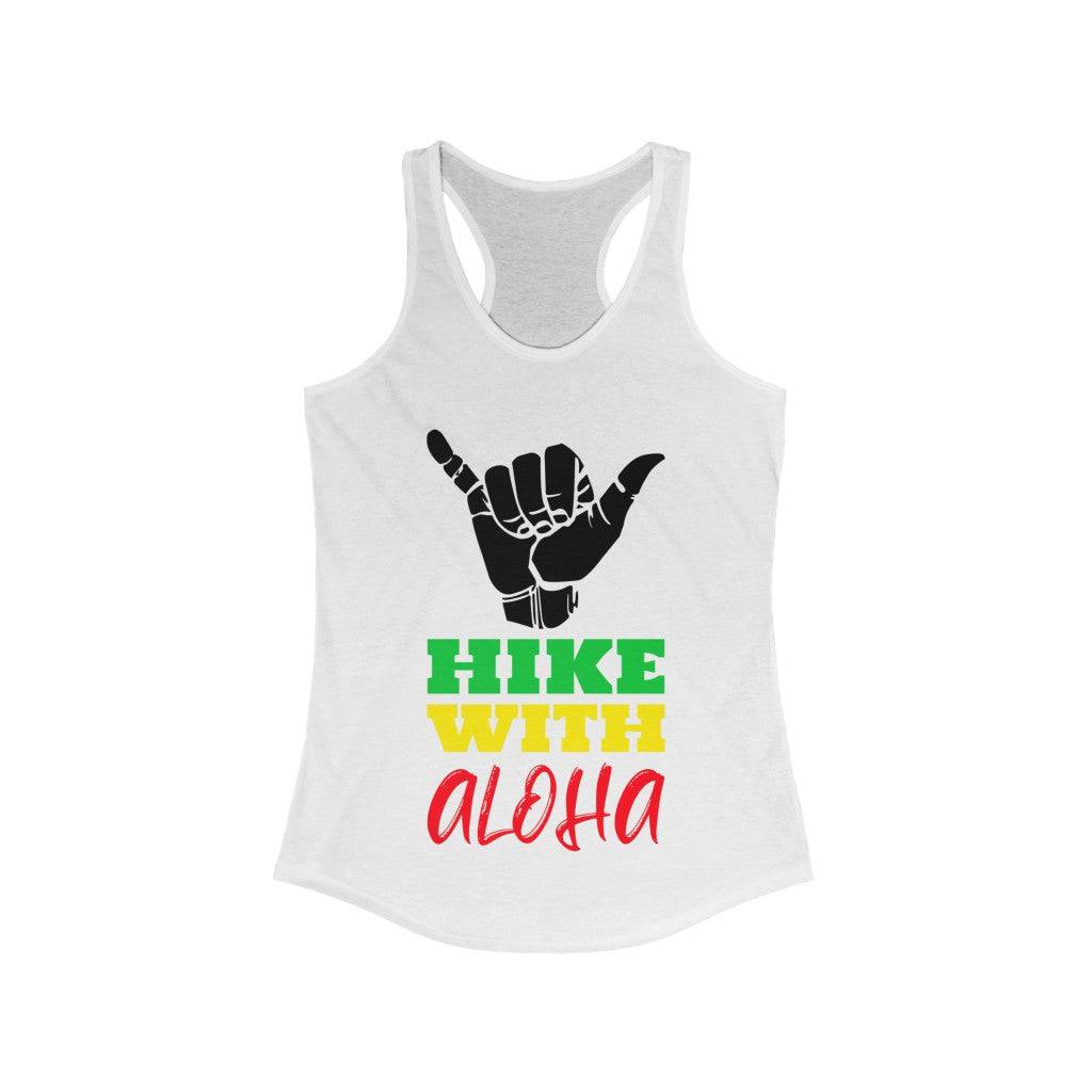 Hike With Aloha | Women's Racerback Tank - Hike Beast Store