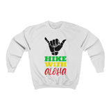 Hike With Aloha | PREMIUM Crewneck Sweatshirt - Hike Beast Store