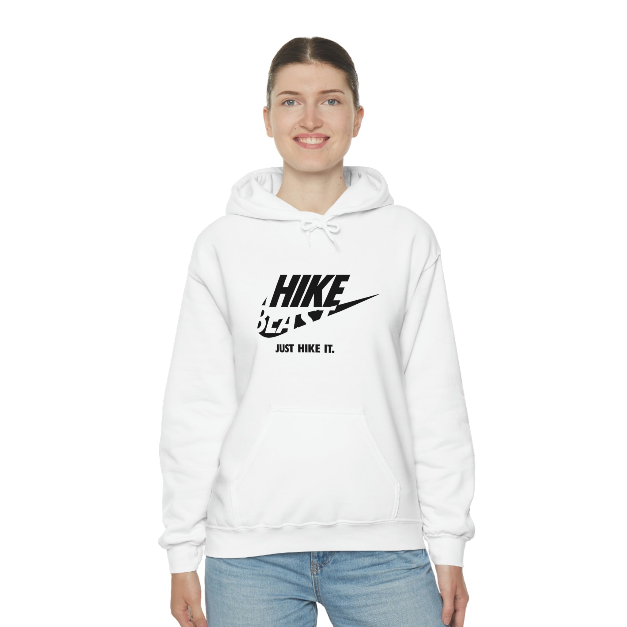 JUST HIKE IT SOFT STYLE HOODIE - Hike Beast Store