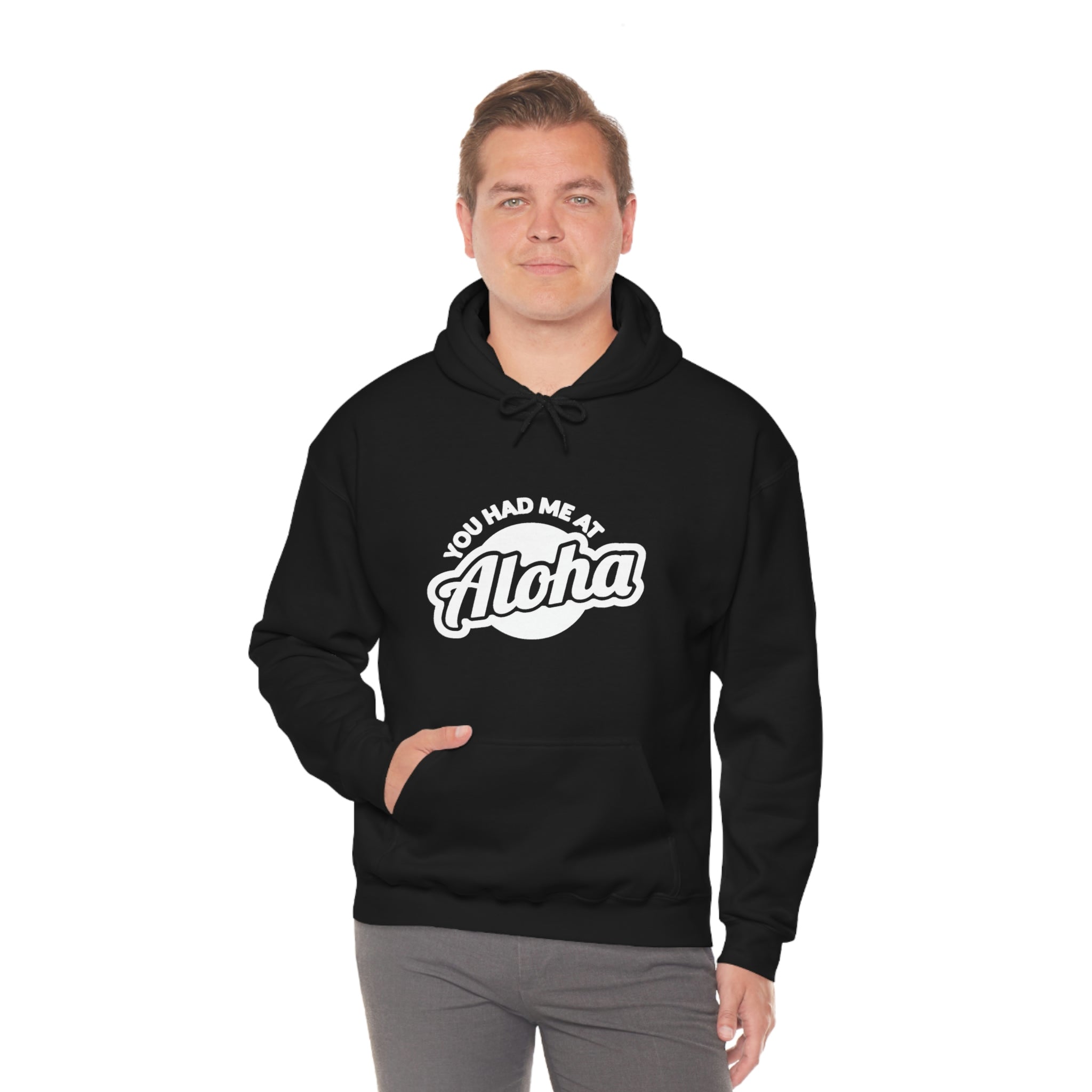 YOU HAD ME AT ALOHA SOFT STYLE HOODIE - Hike Beast Store