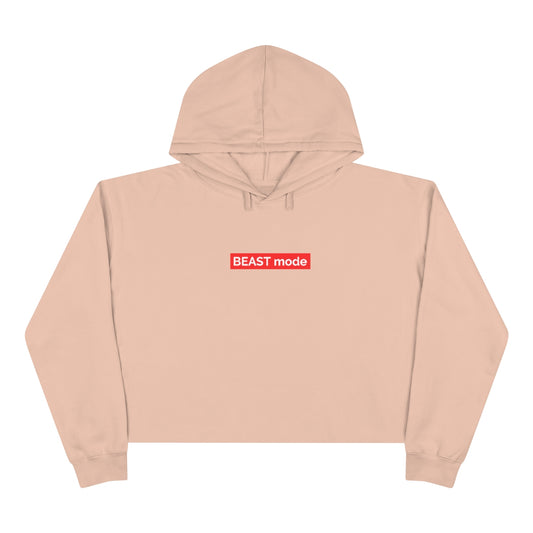 BEAST MODE CROP HOODIE - Hike Beast Store