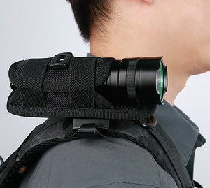 TACTICAL FLASHLIGHT HOLDER - Hike Beast Store