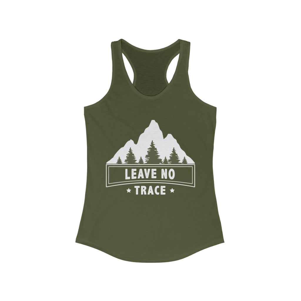 Leave No Trace | Women's Racerback Tank - Hike Beast Store