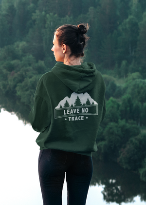 LEAVE NO TRACE SOFT STYLE HOODIE - Hike Beast Store