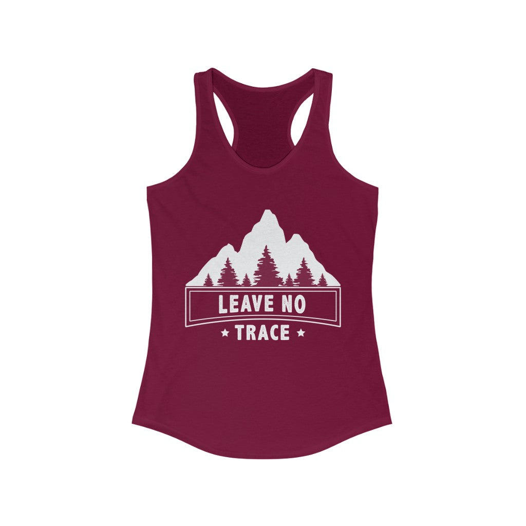 Leave No Trace | Women's Racerback Tank - Hike Beast Store