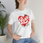 LOVE IS THE GREATEST ADVENTURE TEE - Hike Beast Store
