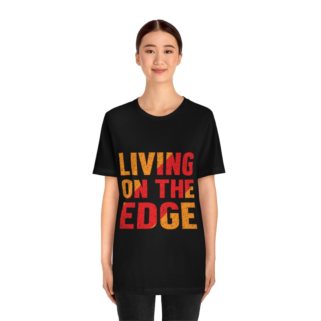 Living On The Edge | PREMIUM Tee - Hike Beast Store