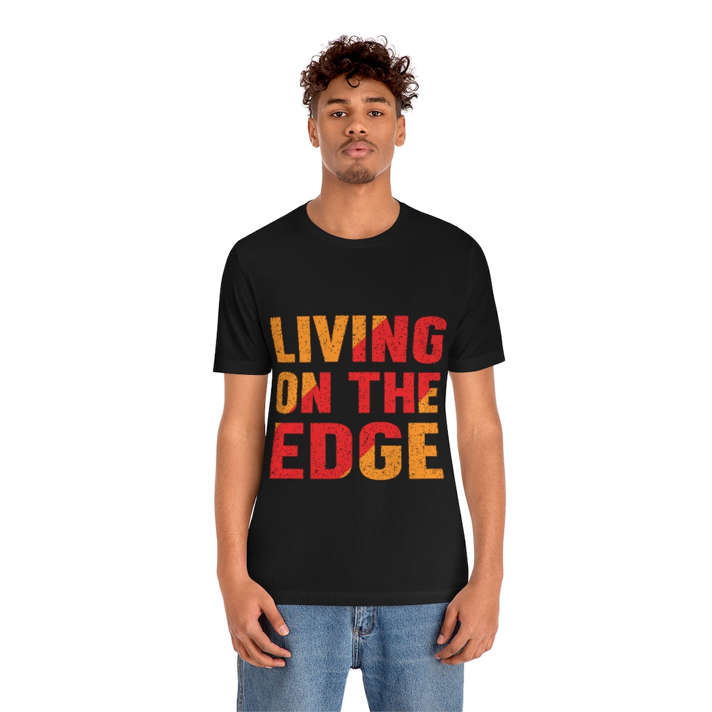 Living On The Edge | PREMIUM Tee - Hike Beast Store