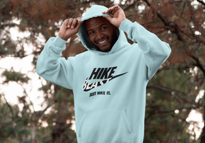 JUST HIKE IT SOFT STYLE HOODIE - Hike Beast Store