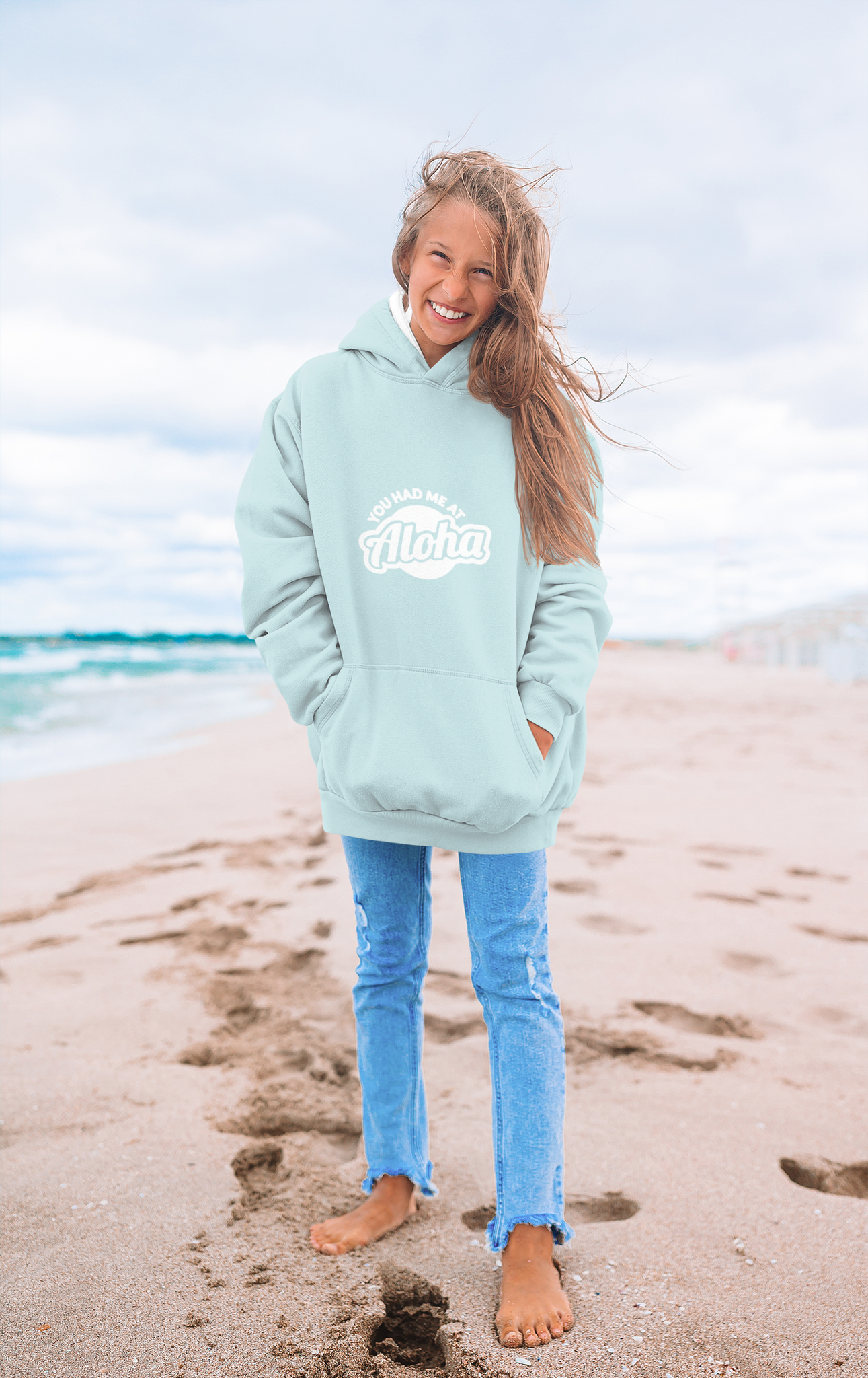 YOU HAD ME AT ALOHA SOFT STYLE HOODIE - Hike Beast Store